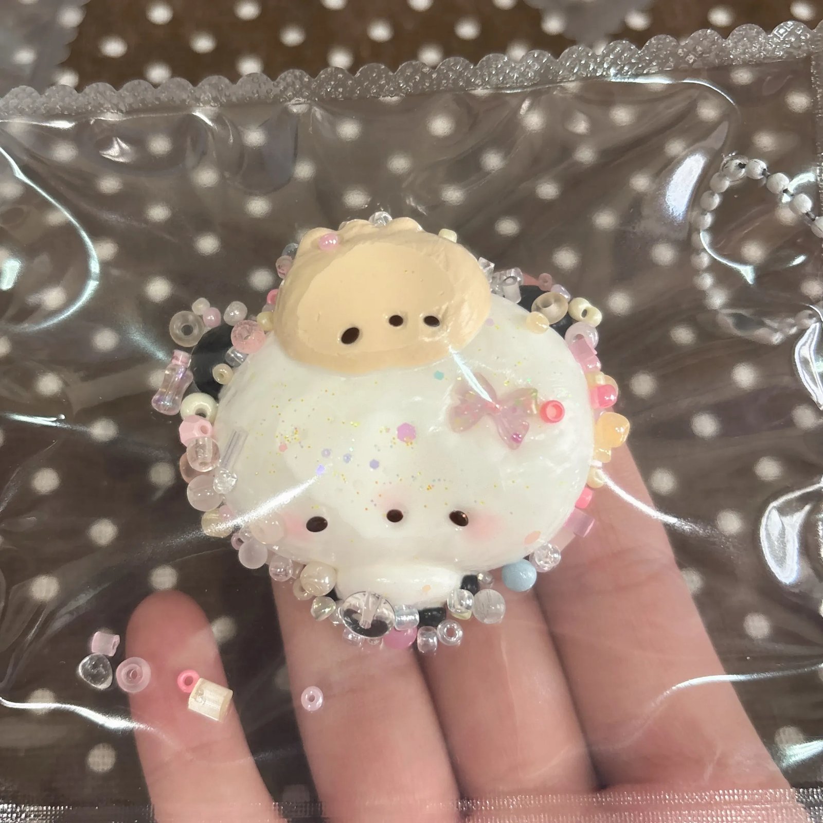 336009 Good Cat Morning Little Red Panda (Cream Paste Clay Texture Series) / 咕德猫宁捏 レッサーパンダ (クリームペーストクレイ触感シリーズ)