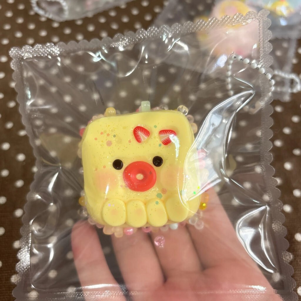 336012 Good Cat Morning Square Octopus 1 (Cream Paste Clay Texture Series) / 咕德猫宁捏 四角いたこ1 (クリームペーストクレイ触感シリーズ)