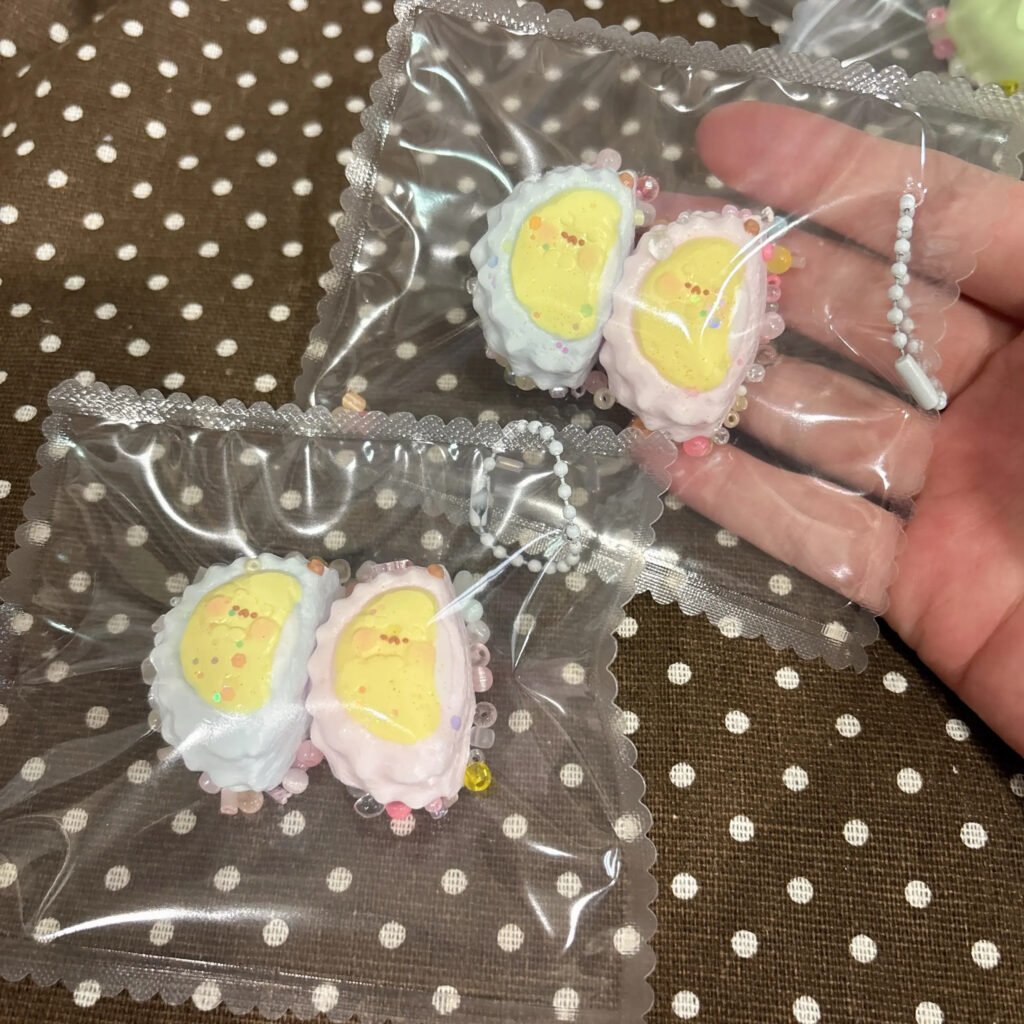 336040 Good Cat Morning Hamster Durian Pulp (Random) (Cream Paste Clay Texture Series) / 咕德猫宁捏 ハムスターのドリアン果肉(ランダム) (クリームペーストクレイ触感シリーズ)