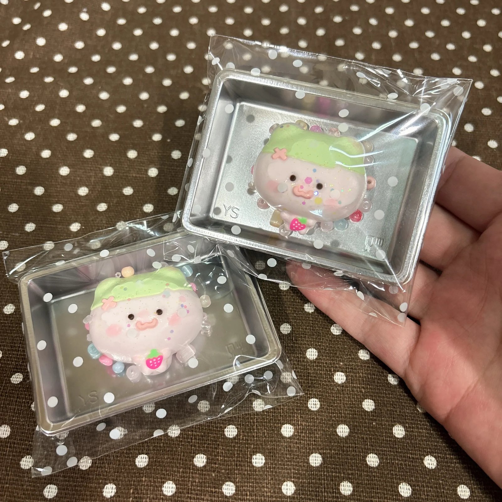 336049 Good Cat Morning Little Cookie 1 (Random) (Cream Paste Clay Texture Series) / 咕德猫宁捏 ちいさなクッキー1(ランダム) (クリームペーストクレイ触感シリーズ)