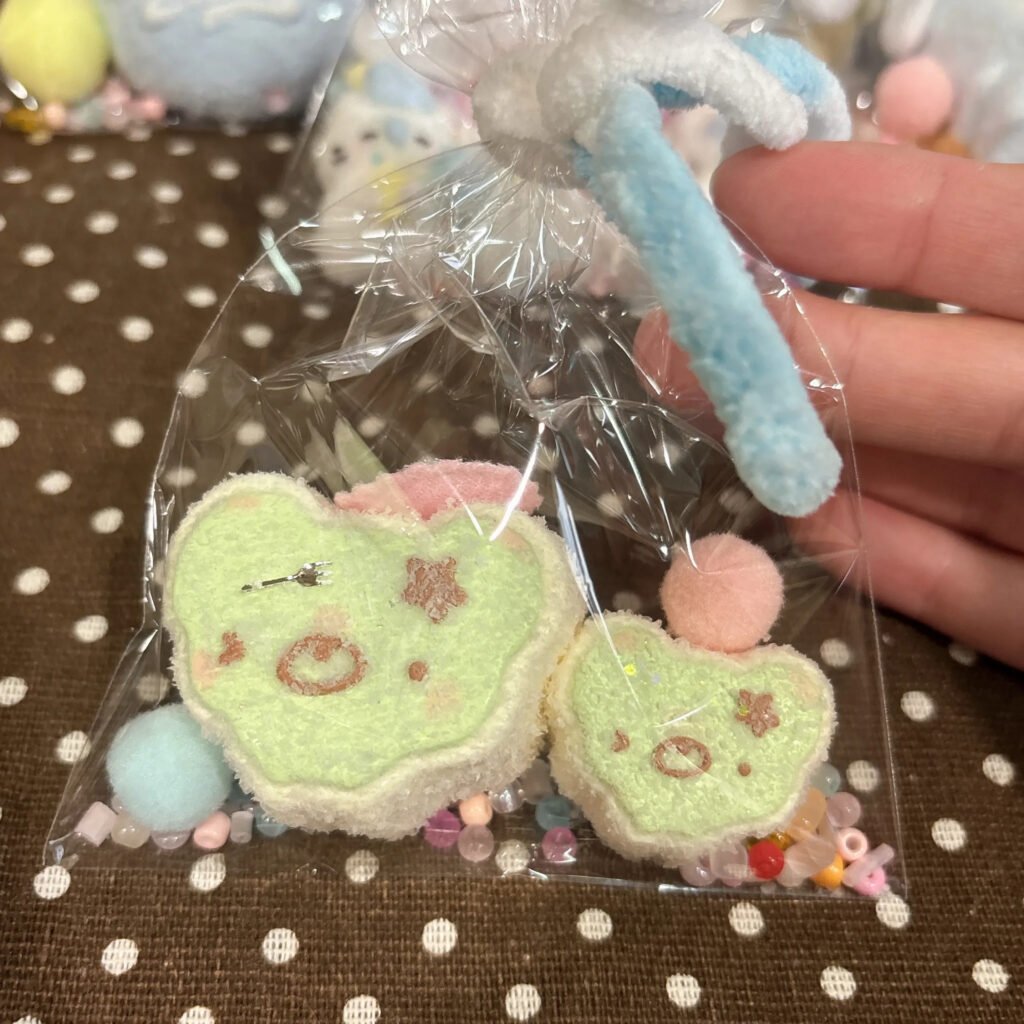 336057 Good Cat Morning Bear Cookie (Powder-Coated Cream Paste Clay Texture Series) / 咕德猫宁捏 くまクッキー (パウダーコーティング・クリームペーストクレイ触感シリーズ)