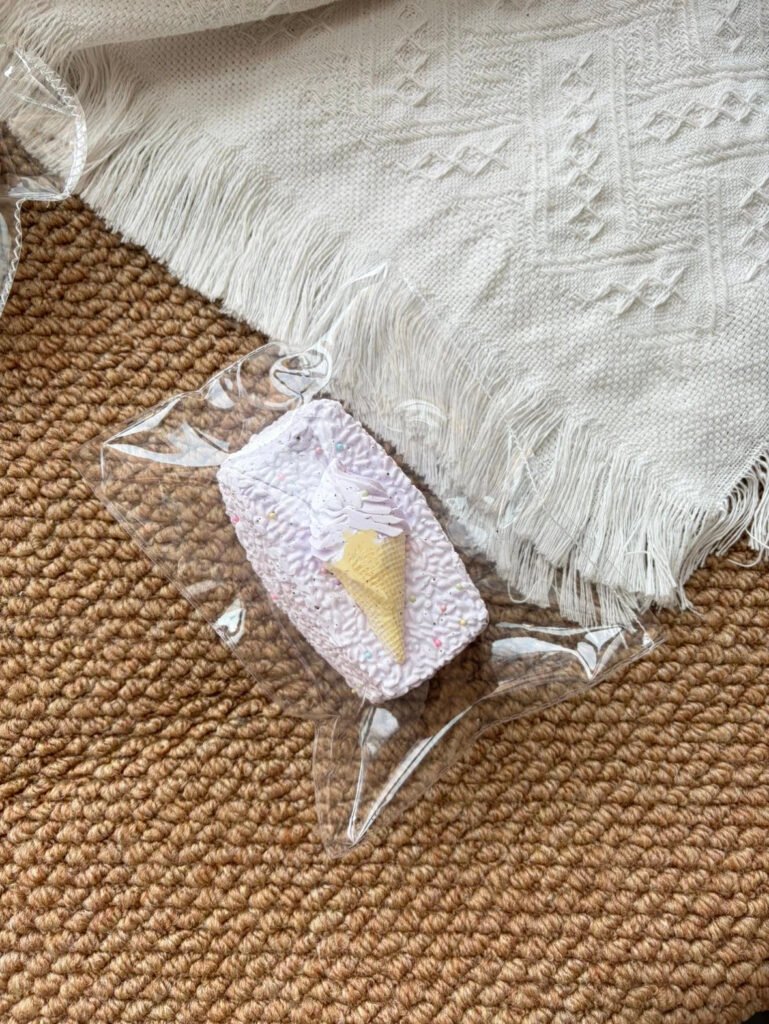 169018 Hello Xiaoxin Taro Long Rice Ball (Oven-Baked Soft Cream Clay Texture Series) / Hello小新 芋泥长饭团（烤箱绵奶油触感系列）