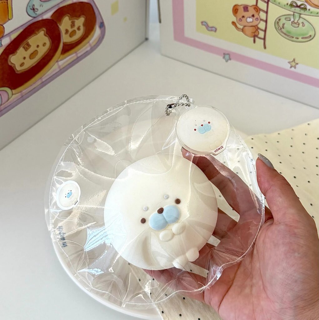 170017 Homie Studio Sugar-Coated Seal (Soft Cheese Clay Texture Series) / 厚米捏捏事务所 裹砂海豹(软干酪触感系列)