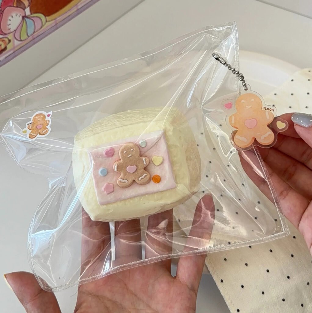 170020 Homie Studio Gingerbread Man Envelope (Soft Cheese Clay Texture Series) / 厚米捏捏事务所 姜饼人信封（软干酪触感系列）