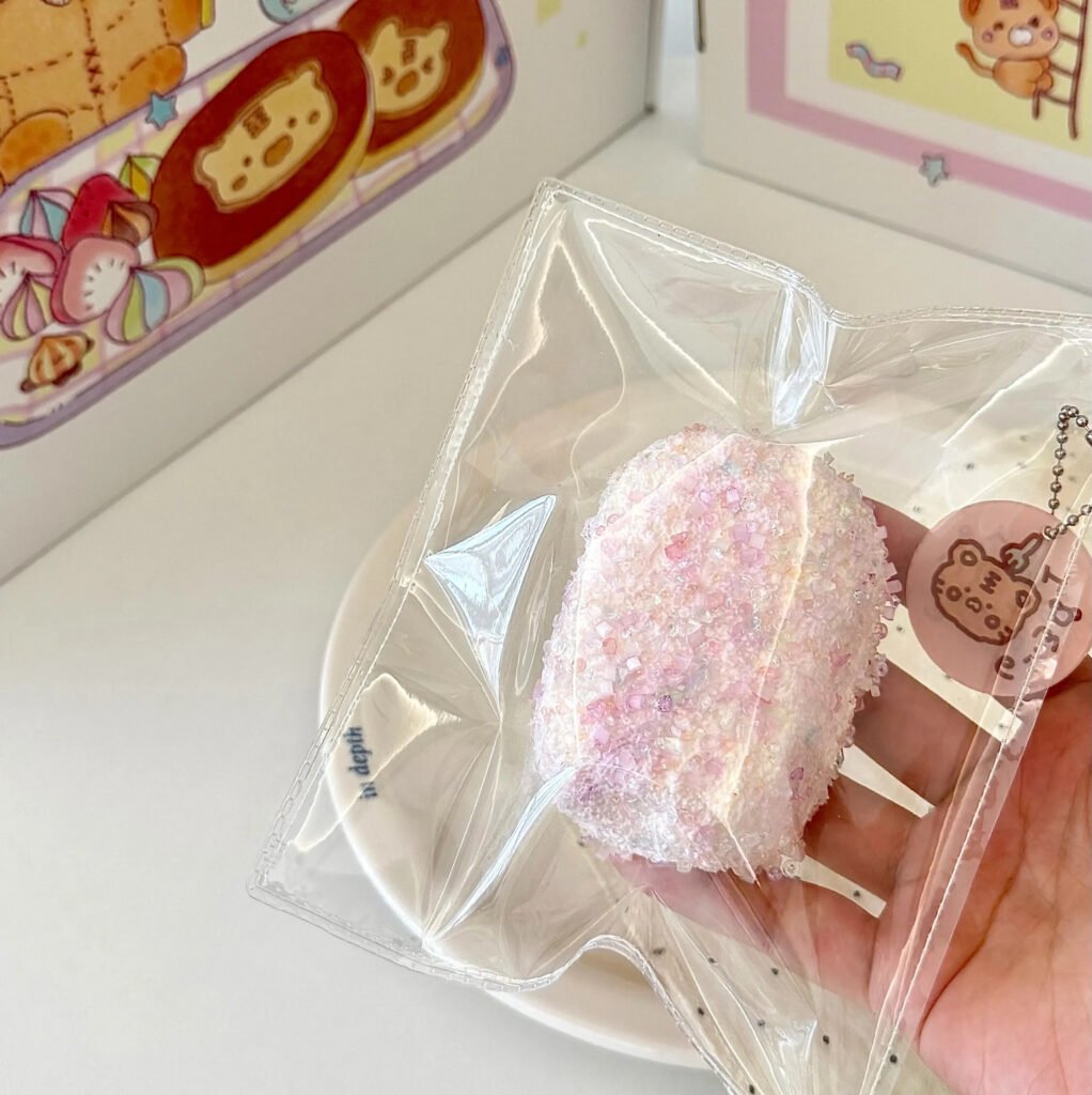 170022 Homie Studio Grape Smoothie Senbei (Soft Cheese Clay Texture Series) / 厚米捏捏事务所 葡萄冰沙仙贝（软干酪触感系列）