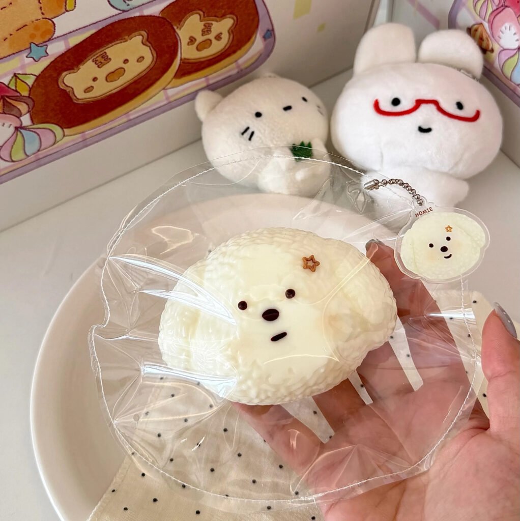 170026 Homie Studio Puppy Rice Ball (Soft Cheese Clay Texture Series) / 厚米捏捏事务所 小狗饭团（软干酪触感系列）