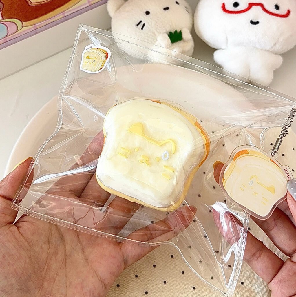170027 Homie Studio Kitten Toast (Soft Cheese Clay Texture Series) / 厚米捏捏事务所 小猫吐司（软干酪触感系列）