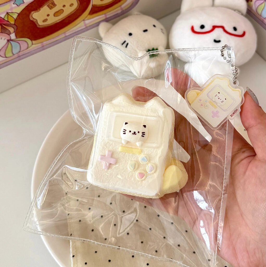 170029 Homie Studio Kitten Game Console (Soft Cheese Clay Texture Series) / 厚米捏捏事务所 小猫游戏机（软干酪触感系列）