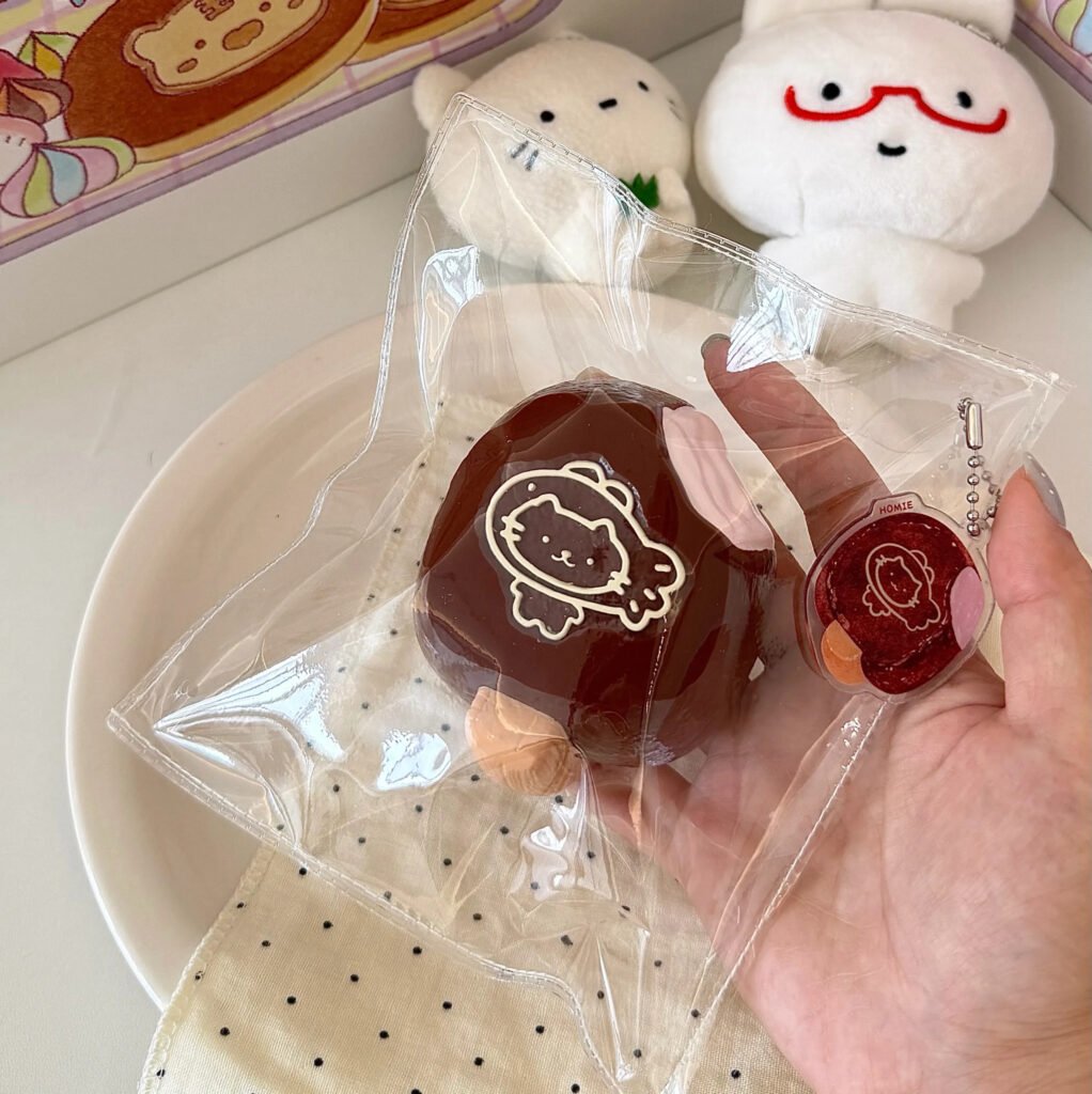 170033 Homie Studio Kitten Chocolate Ice Cream Bar (Soft Cheese Clay Texture Series) / 厚米捏捏事务所 小猫巧克力雪糕（软干酪触感系列）