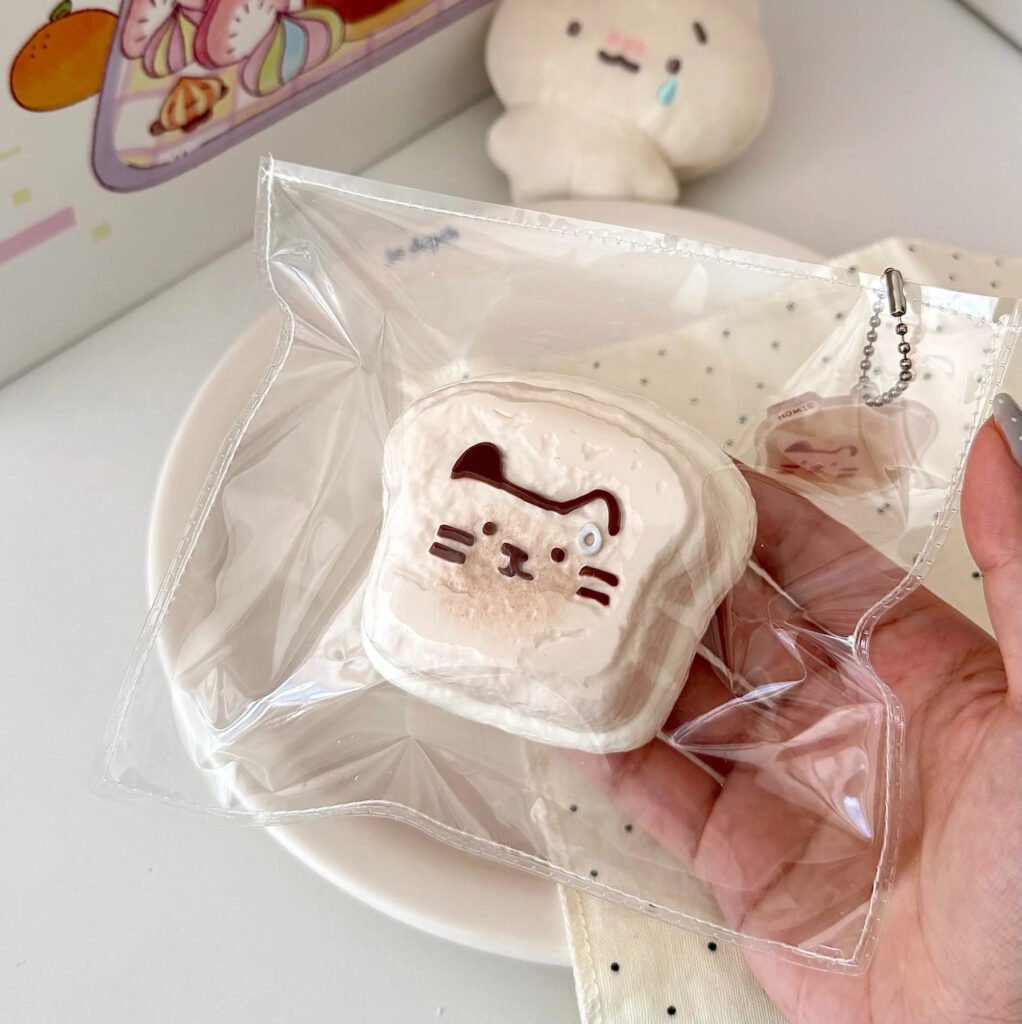 170036 Homie Studio Kitten Toast (Soft Cheese Clay Texture Series) / 厚米捏捏事务所 小猫吐司（软干酪触感系列）