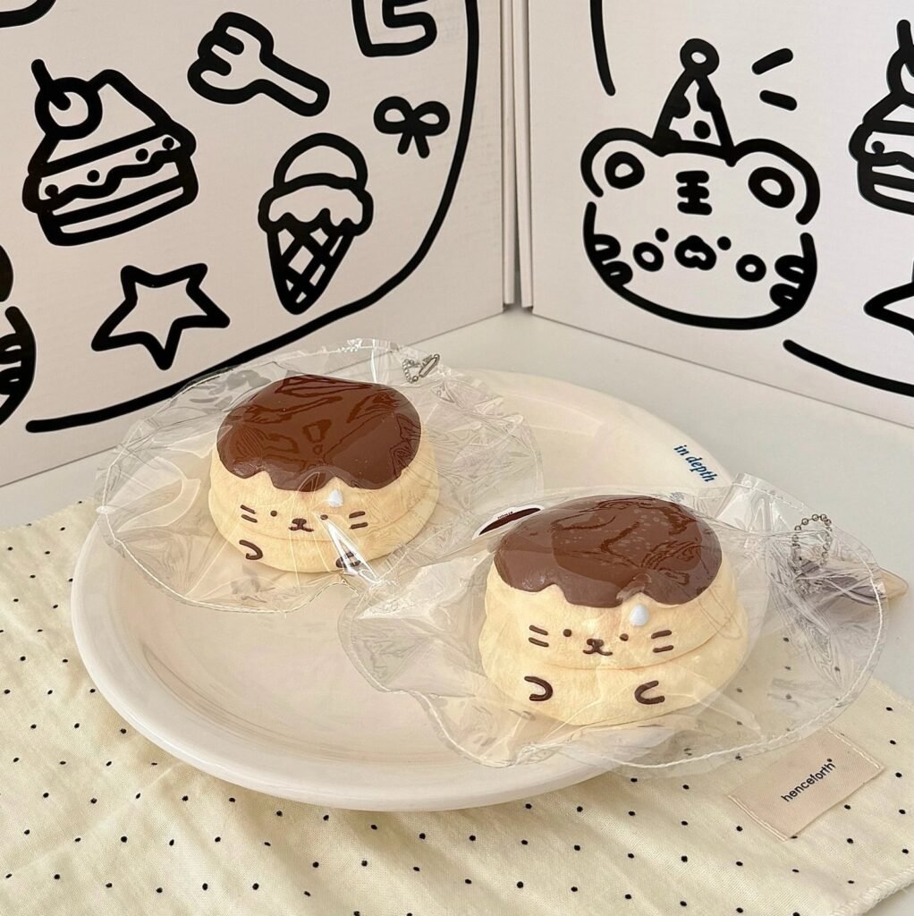 170044 Homie Studio Bear with Bangs Souffle (Soft Cheese Clay Texture Series) / 厚米捏捏事务所 刘海小熊舒芙蕾（软干酪触感系列）