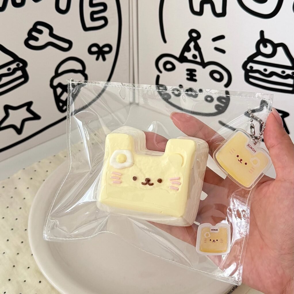 170067 Homie Studio Kitten Shopping Bag (Rich Yogurt Clay Texture Series) / 厚米捏捏事务所 小猫购物袋（醇酸奶触感系列）