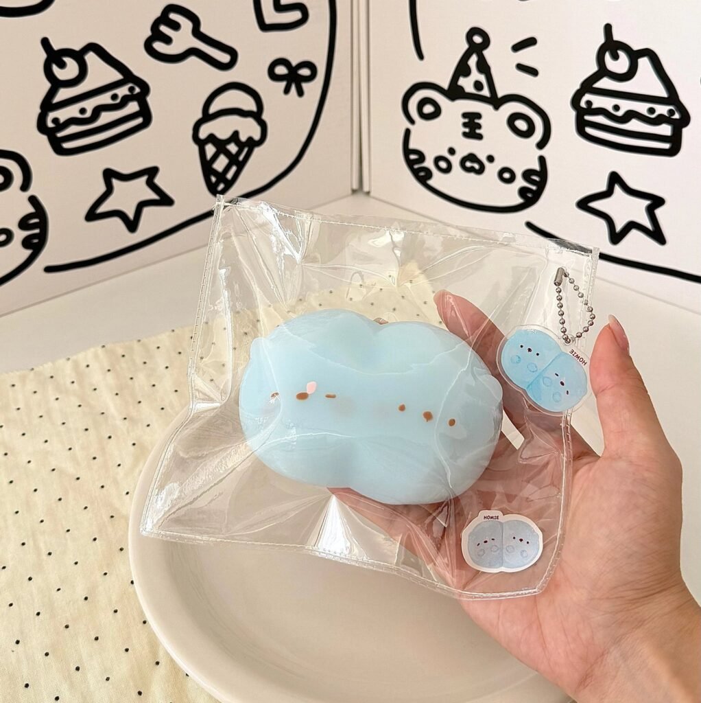 170070 Homie Studio Sniffly Bear Chewy Rice Cake (Rich Yogurt Clay Texture Series) / 厚米捏捏事务所 鼻涕熊年糕糯叽叽（醇酸奶触感系列）