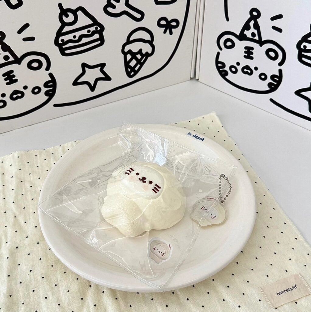 170073 Homie Studio Little Bun Kitten (Rich Yogurt Clay Texture Series) / 厚米捏捏事务所 包子小咪(醇酸奶触感系列)