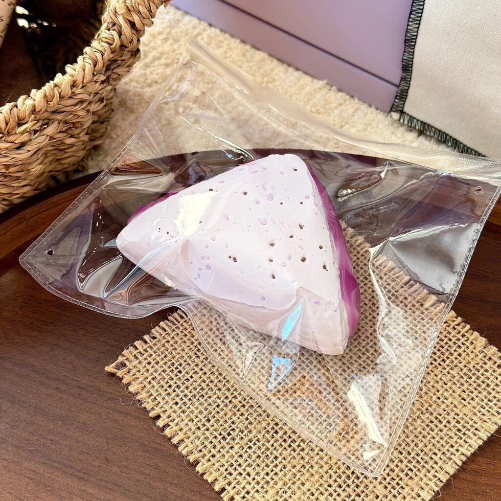108085 Iced Americano Triangle Cheese Bun (Moldable Clay Texture Series) / 炫一杯冰美式 三角奶酪包(可塑泥触感系列)