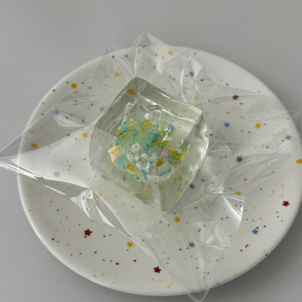 398006 Jixing Gaozhao Green Bean Mini Ice (Moldable Clay Texture Series) / 吉星高照 绿豆豆小小冰(可塑泥触感系列)