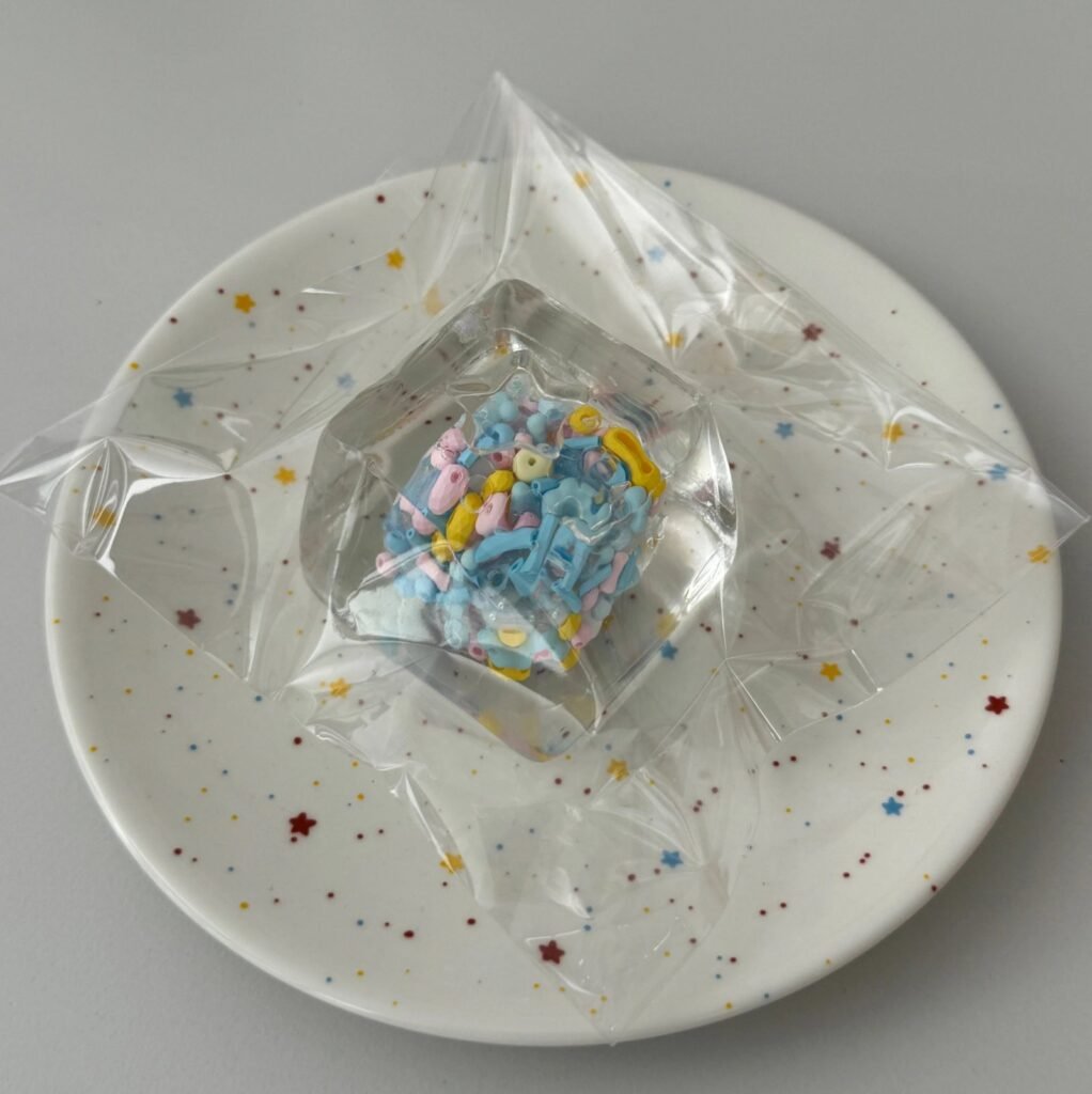 398007 Jixing Gaozhao Blue Bean Mini Ice (Moldable Clay Texture Series) / 吉星高照 蓝豆豆小小冰(可塑泥触感系列)