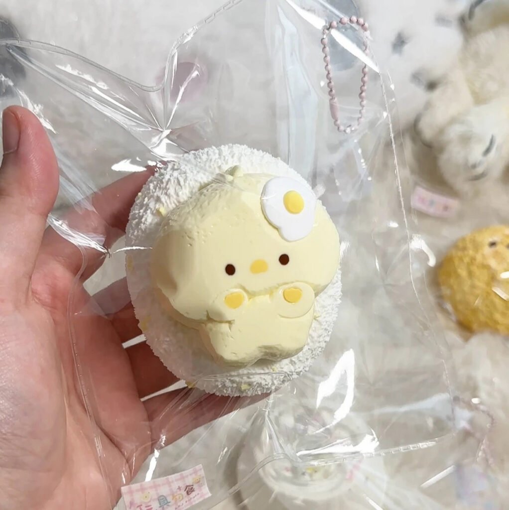 100007 Kakaco Little Chick Senbei (Thick Cream Clay Texture Series) / 烤肉酱kakaco 小鸡仙贝（厚奶油烤箱泥触感系列）
