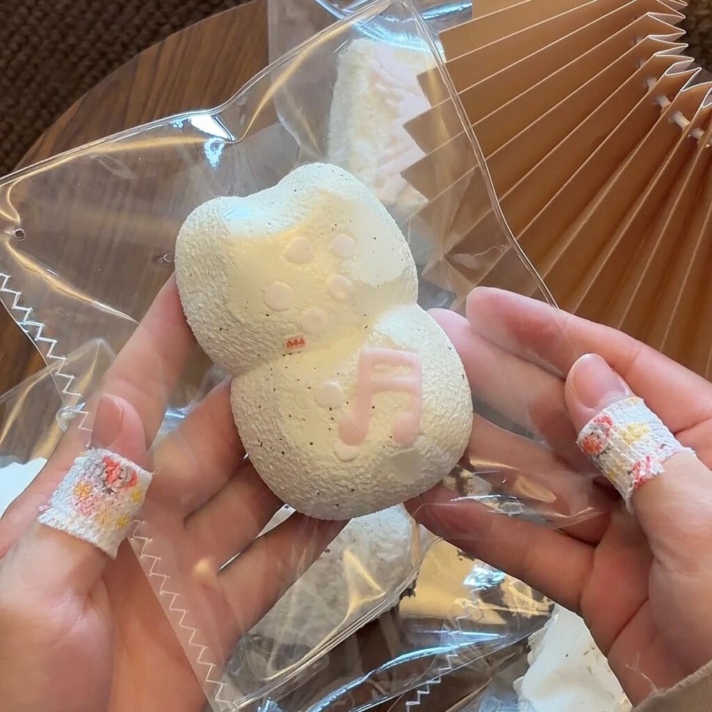 308009 Kelu Polka-Dot Cat Head (Cotton Cream Texture Series) / kelu可露 波点猫头（绵奶油触感系列）