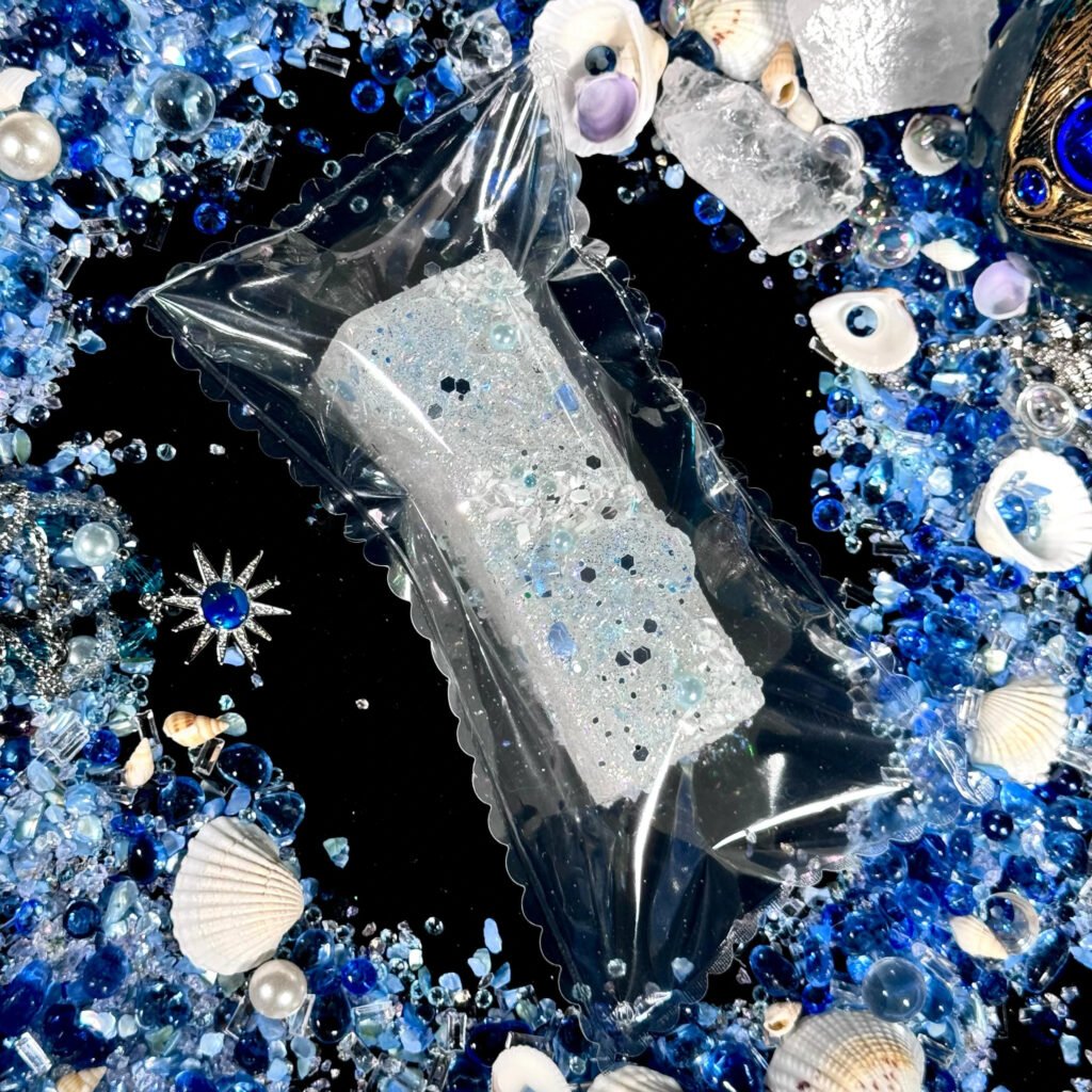 376003 KIRARA Sea Moon Jellyfish Bar (Pulled Malt Candy Clay Texture Series) / 克拉拉&KIRARA 海月水母条（拉丝麦芽糖触感系列）
