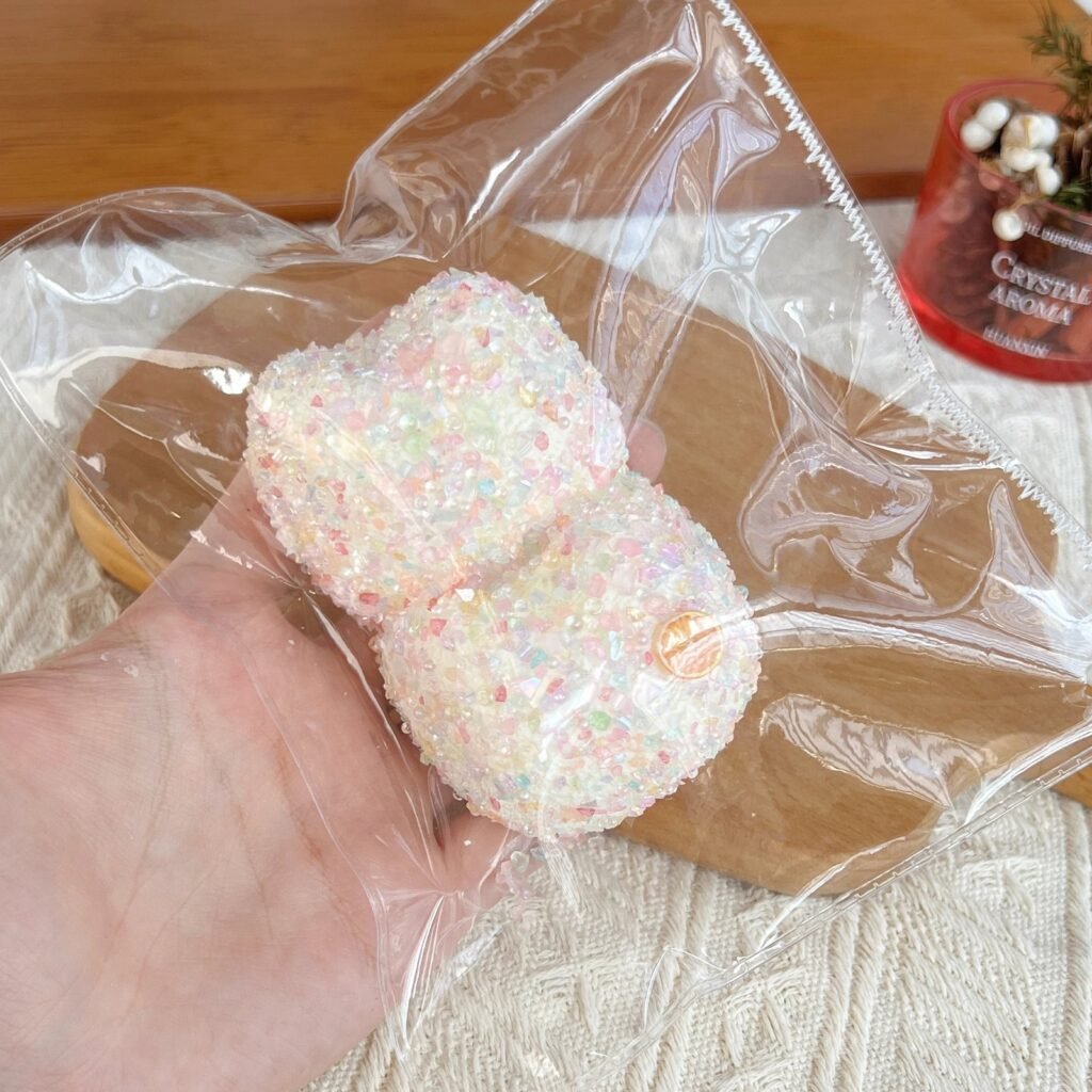 89094 Kaka Jiang Squishy Rainbow Double Cat (Soft Cream Paste Texture Series) / 咔咔酱捏捏 彩虹二连猫猫（软乳膏触感系列）