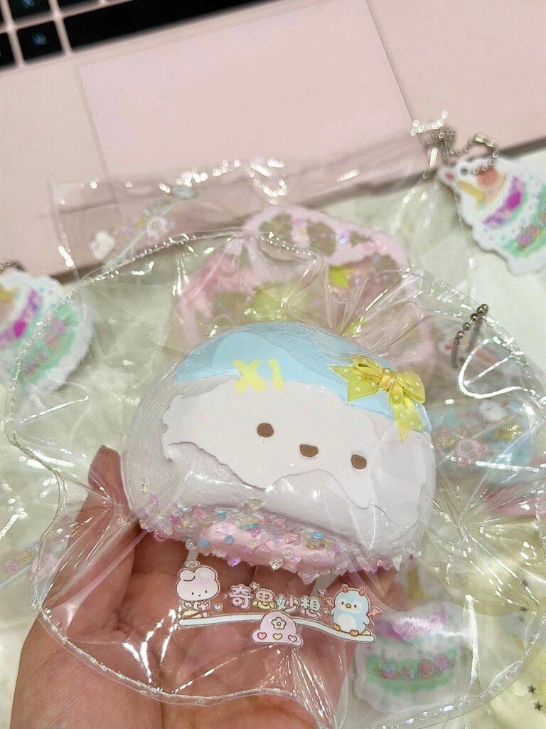 325031 Lanlan Studio Brown Animal Daifuku - Cosmetic Defect (Watery Cream Texture Series) / Lanlan Studio 棕色小动物大福（默认微瑕）（稀奶油触感系列）