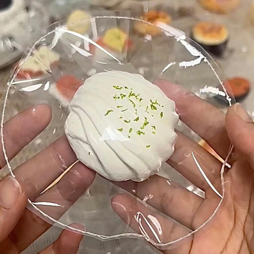 394014 Leezi & Stella Scallion Flower Roll (Frozen Cheese Texture Series) / 栗子栗子星 香葱花卷（冻奶酪触感系列）