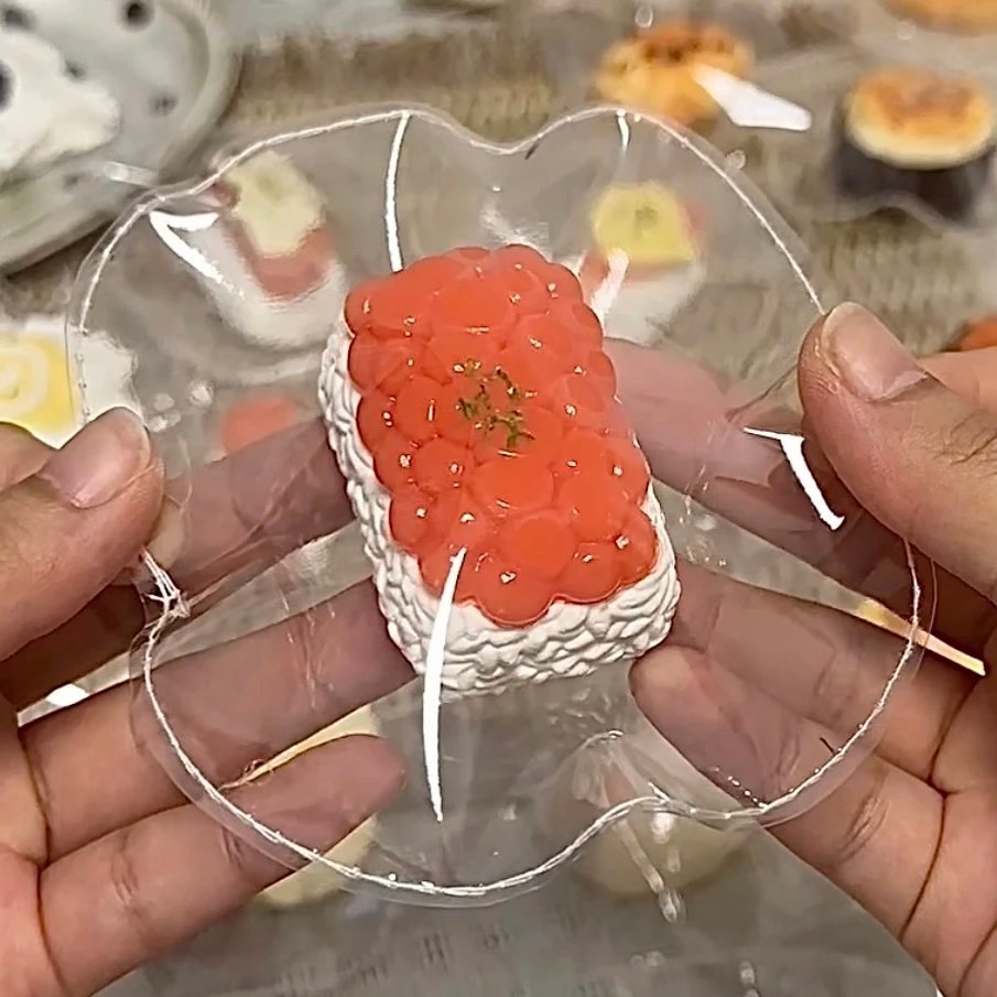 394019 Leezi & Stella Fish Roe Sushi (Frozen Cheese Texture Series) / 栗子栗子星 鱼籽寿司(冻奶酪触感系列)