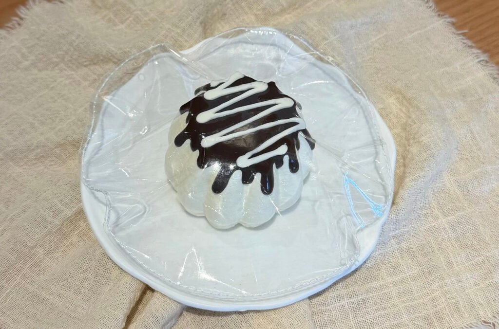 265047 Libra Nie Nie Mini Flowing Chocolate Pudding (Frozen Butter Texture Series) / 天秤座捏捏 微缩淋酱巧克力布丁（冻黄油触感系列）
