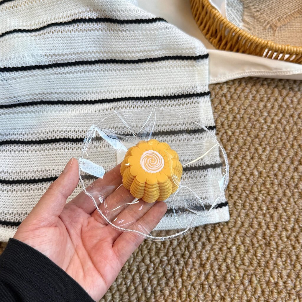 423009 Lucky Maruko Corn Pudding (Cream Cheese Clay Texture Series) / lucky小丸子 玉米布丁(乳酪泥触感系列)