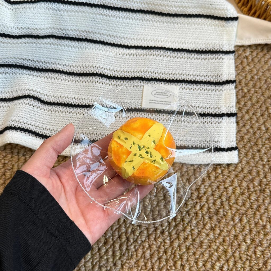 423010 Lucky Maruko Mochi Bun (Cream Cheese Clay Texture Series) / lucky小丸子 麻薯包(乳酪泥触感系列)