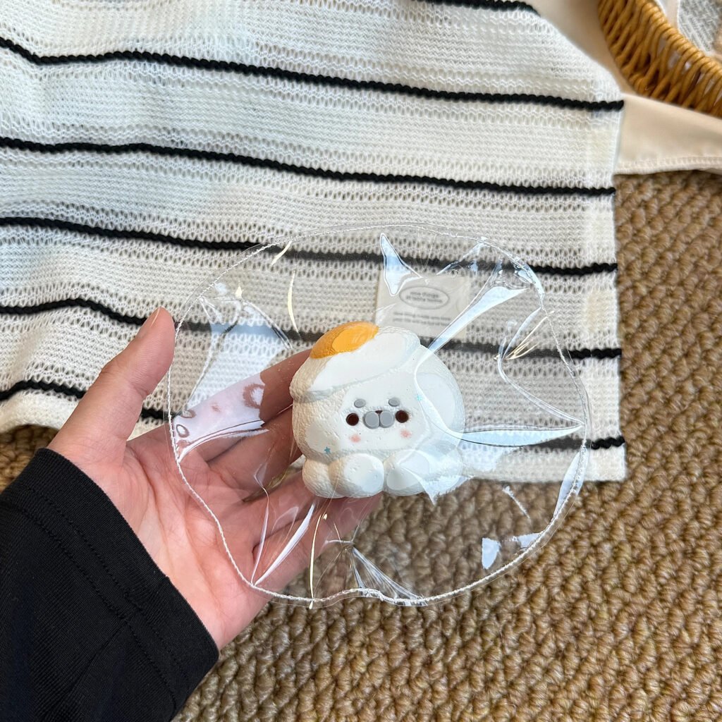 423013 Lucky Maruko Seal Octopus (Cream Cheese Clay Texture Series) / lucky小丸子 海豹章鱼(乳酪泥触感系列)