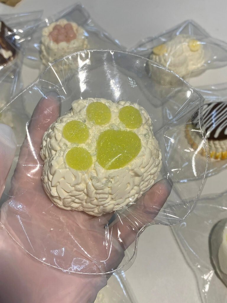 353003 Liaoli Shu Shifu Green Grape Gummy Cat Paw (Cream Clay Texture Series) / 料理鼠师傅 青提软糖猫爪(奶油泥手感系列)