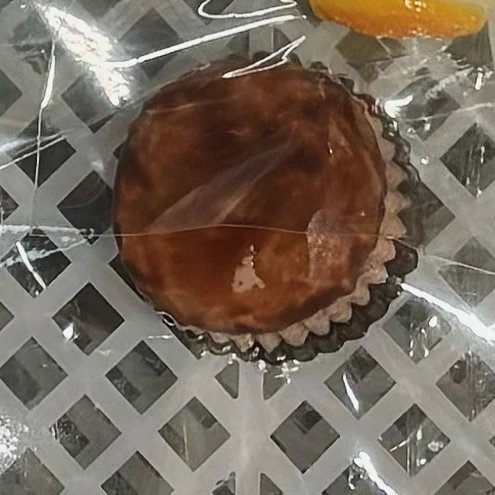 410011 Mantou Squishy Chocolate Pudding Hat - Cosmetic Defect (Soft Texture Series) / 馒头捏 巧克力布丁帽(外观瑕疵)(软触感系列)