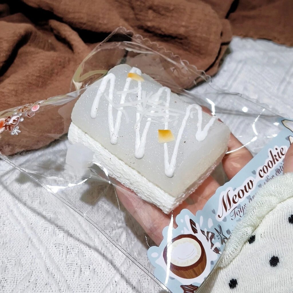 379004 Meow Cookie Double-Layer Coconut Milk Jelly (Thick Cheese Texture Series) / 猫猫头Cookie捏 双层椰奶冻（厚奶酪触感系列）