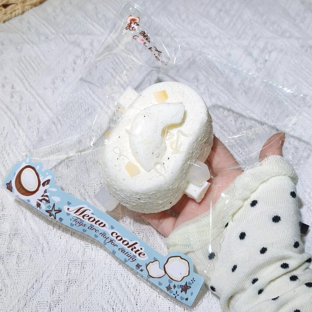 379009 Meow Cookie Coconut Milk Senbei (Thick Cheese Texture Series) / 猫猫头Cookie捏 椰奶仙贝（厚奶酪触感系列）