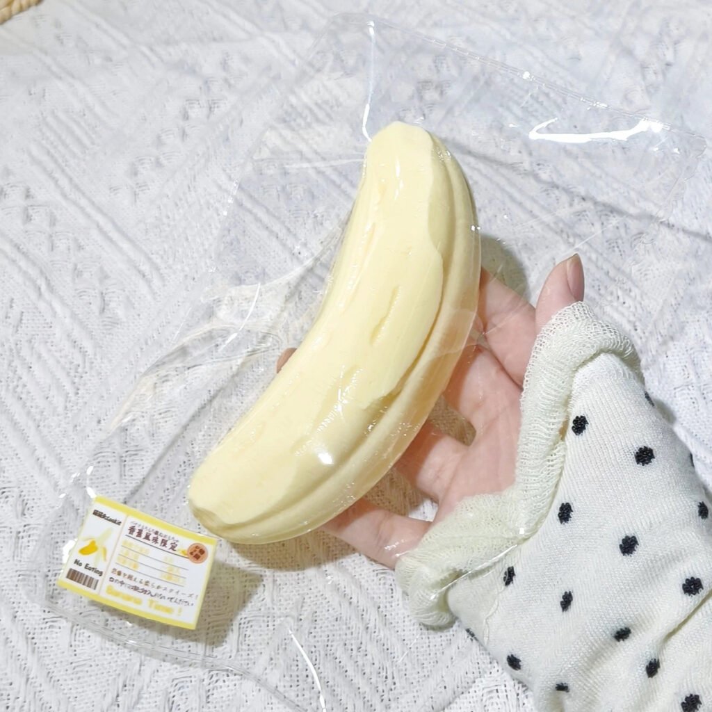 379017 Meow Cookie Big Banana (Thick Cheese Texture Series) / 猫猫头Cookie捏 大香蕉（厚奶酪触感系列）