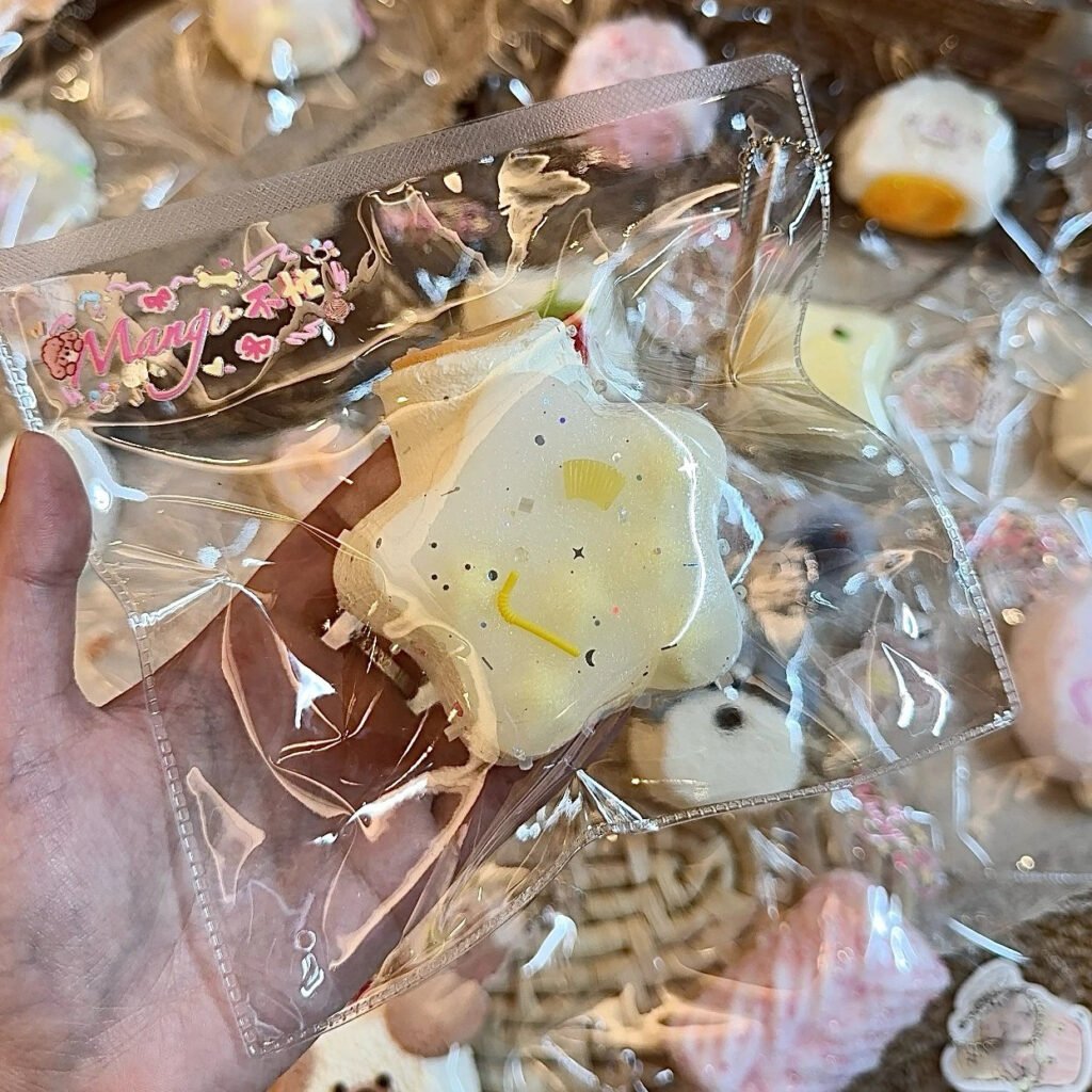 253015 Mango Bumang Star Bottle (Cotton Cream Clay 2.0 Texture Series) / Mango不忙 星星瓶（绵奶油泥2.0触感系列）