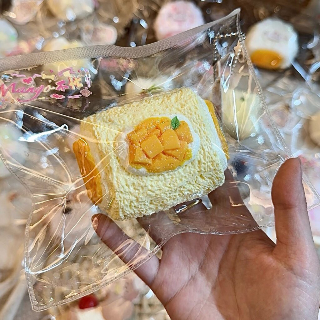253036 Mango Bumang Double-Layer Mango Roll (Cotton Cream Clay 2.0 Texture Series) / Mango不忙 双层芒果卷（绵奶油泥2.0触感系列）