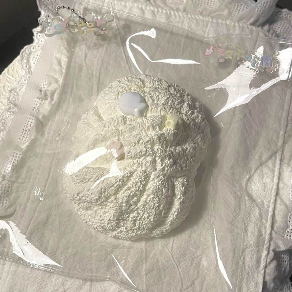 363000 Miao Xiao Wang Sugar Bean Flower Roll (Baked Cream Clay Texture Series) / 喵小汪 糖豆花卷（奶油泥烤箱版触感系列）