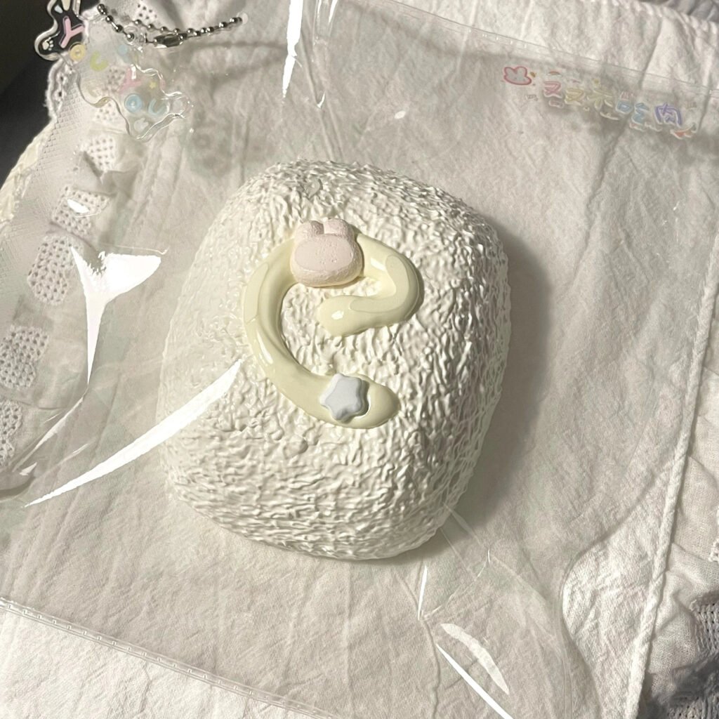 363004 Miao Xiao Wang Sugar Bean Square Cake (Baked Cream Clay Texture Series) / 喵小汪 糖豆方糕（奶油泥烤箱版触感系列）
