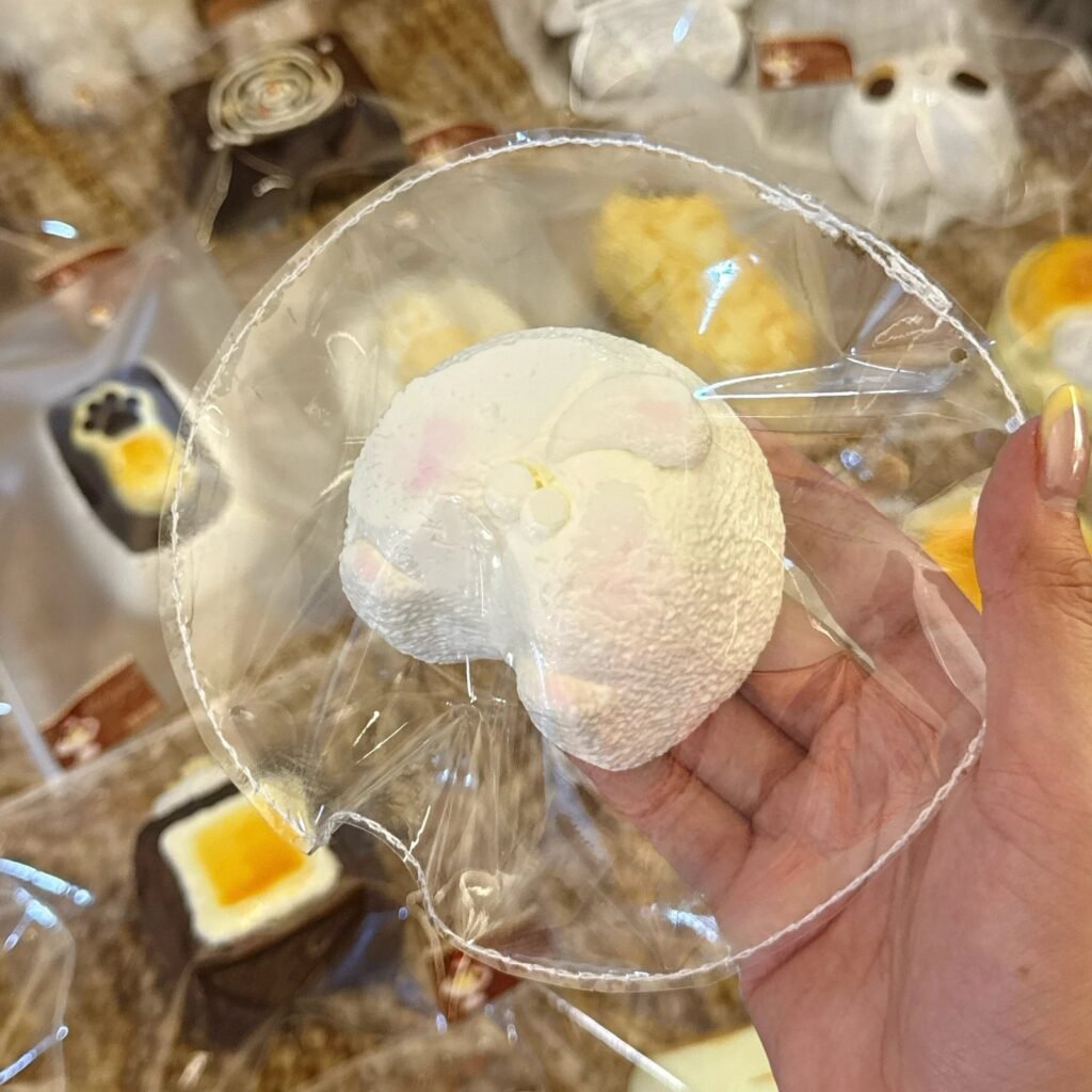 230014 Miluyang White Cat Bottom (Fluffy Cream Texture Series) / 麋鹿羊MILUYANG 白猫pp（绵奶油触感系列）