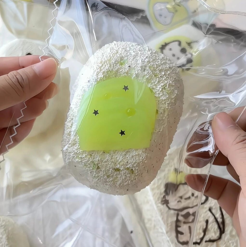 356001 Yizhi Mimi Green Apple Senbei (Soft Glutinous Cream Clay Texture Series) / 一只米咪 青苹果仙贝（软糯奶油泥触感系列）