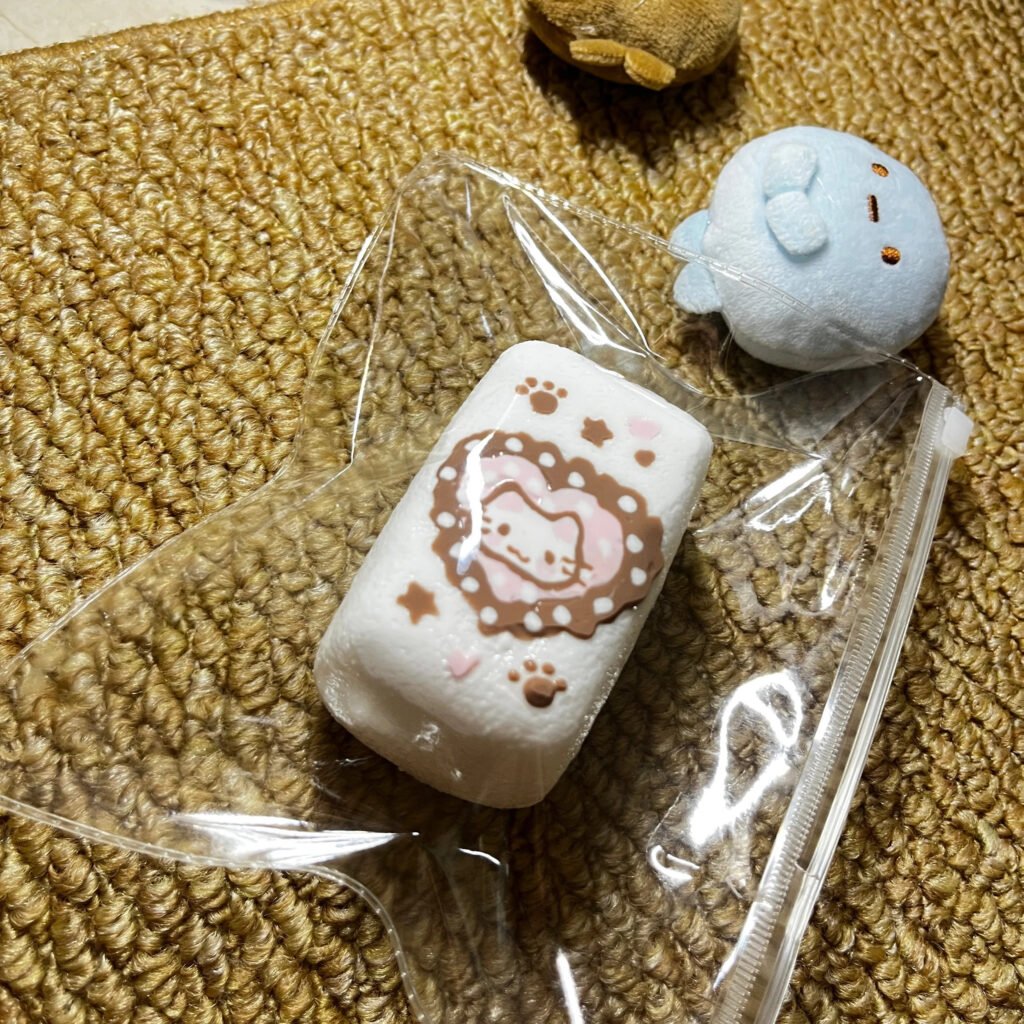 375010 Mintrain Hand-Painted Kitten Milk Brick (Sweet Potato Clay Texture Series) / 薄荷雨Mintrain 手绘猫咪奶砖（红薯泥触感系列）