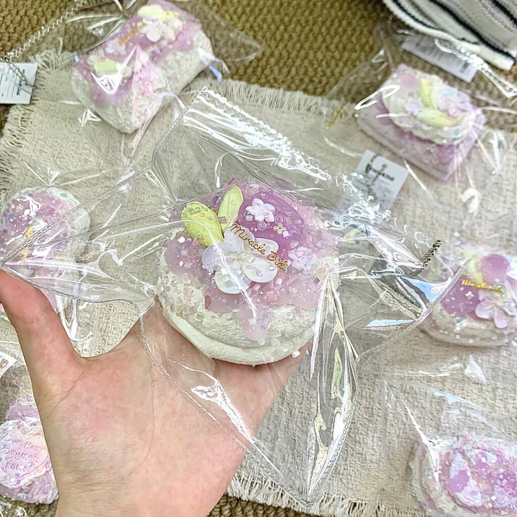 222006 Miracle Didi Grape Drizzle Round Cake (Milk Cake Clay Texture Series) / Miracle Didi ぶどうソース丸ケーキ (ミルクケーキクレイ触感シリーズ)