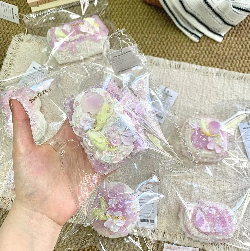 222008 Miracle Didi Grape Cream Cake (Milk Cake Clay Texture Series) / Miracle Didi ぶどうクリームケーキ (ミルクケーキクレイ触感シリーズ)