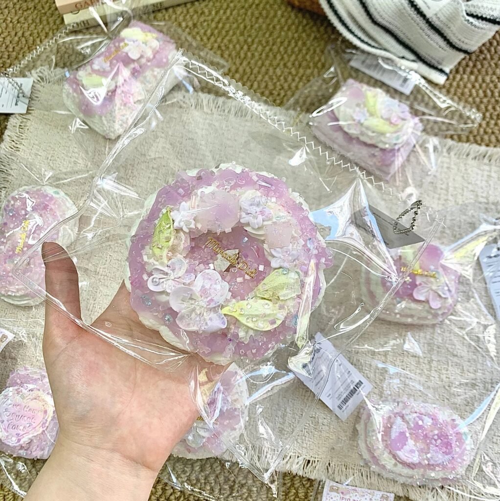 222010 Miracle Didi Crystal Grape Donut (Milk Cake Clay Texture Series) / Miracle Didi クリスタルぶどうドーナツ (ミルクケーキクレイ触感シリーズ)
