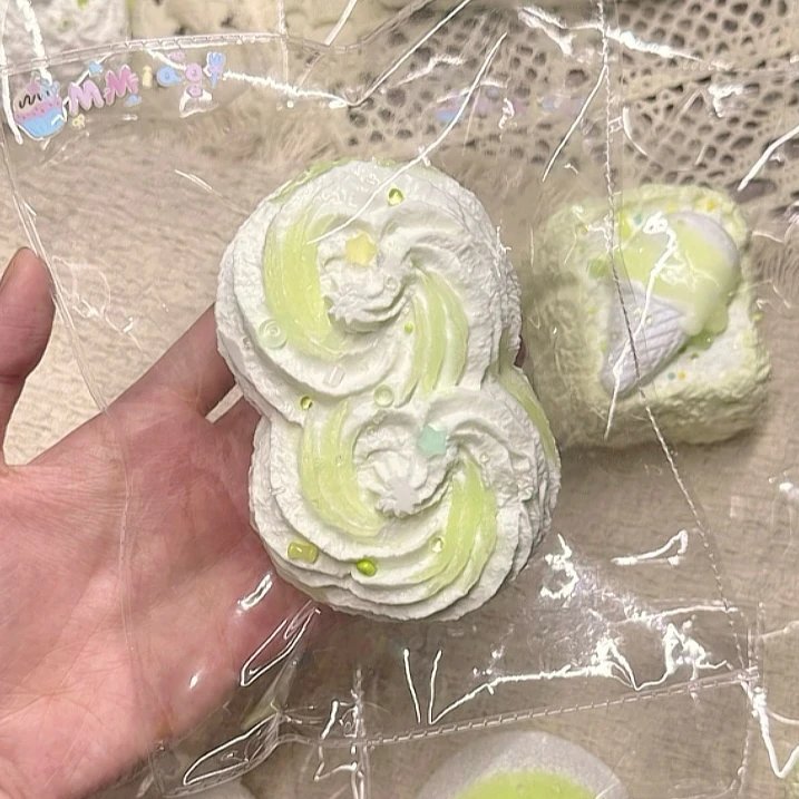 256005 MMiao Studio Green Apple Double Cookie (Green Apple Texture Series) / MMiao studio 青苹果二连曲奇（青苹果触感系列）