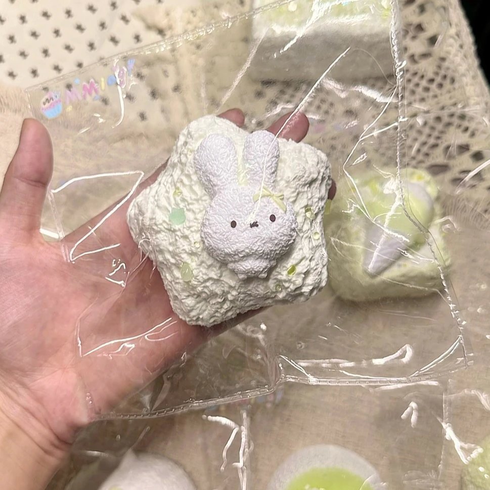 256008 MMiao Studio Bunny Star Milk Cake (Green Apple Texture Series) / MMiao studio 小兔星星奶糕（青苹果触感系列）