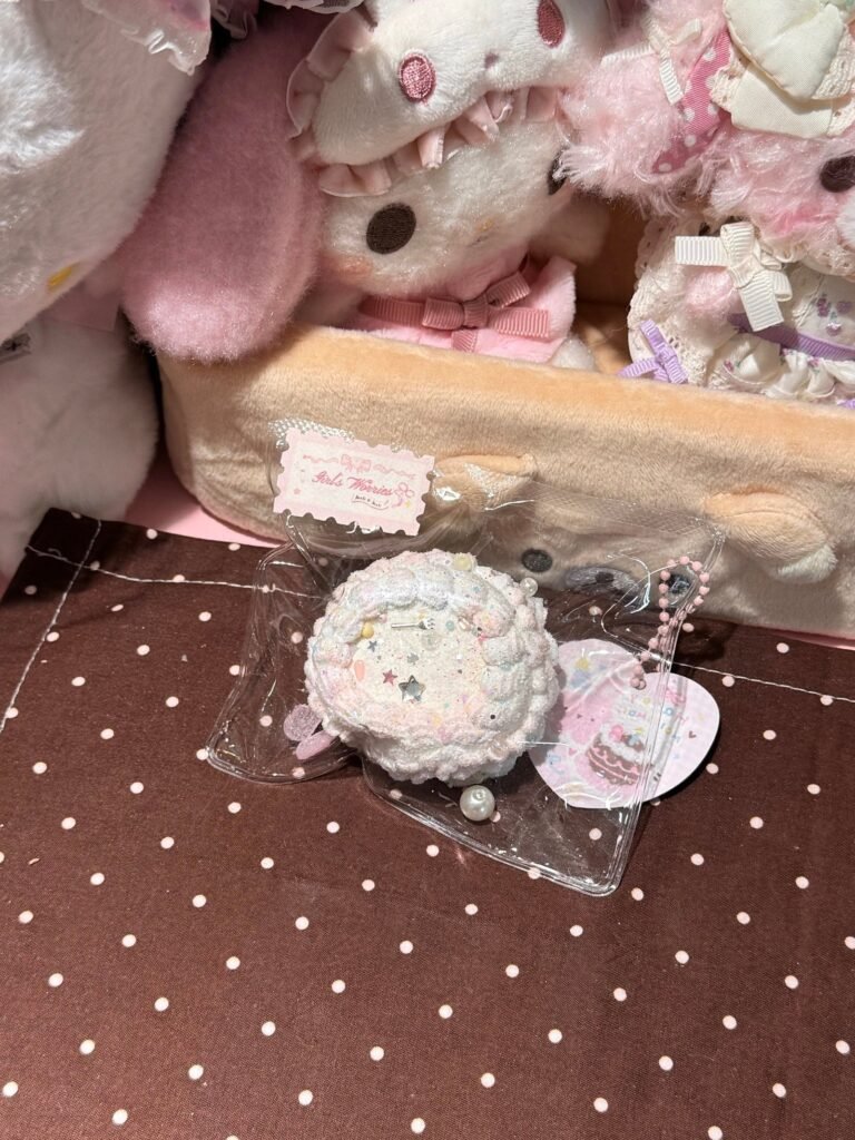 91030 Moli & Moli Sugar Angel Mini Cake (Cream Paste Texture Series) / Moli&Moli捏捏 砂糖天使小蛋糕（乳膏泥触感系列）